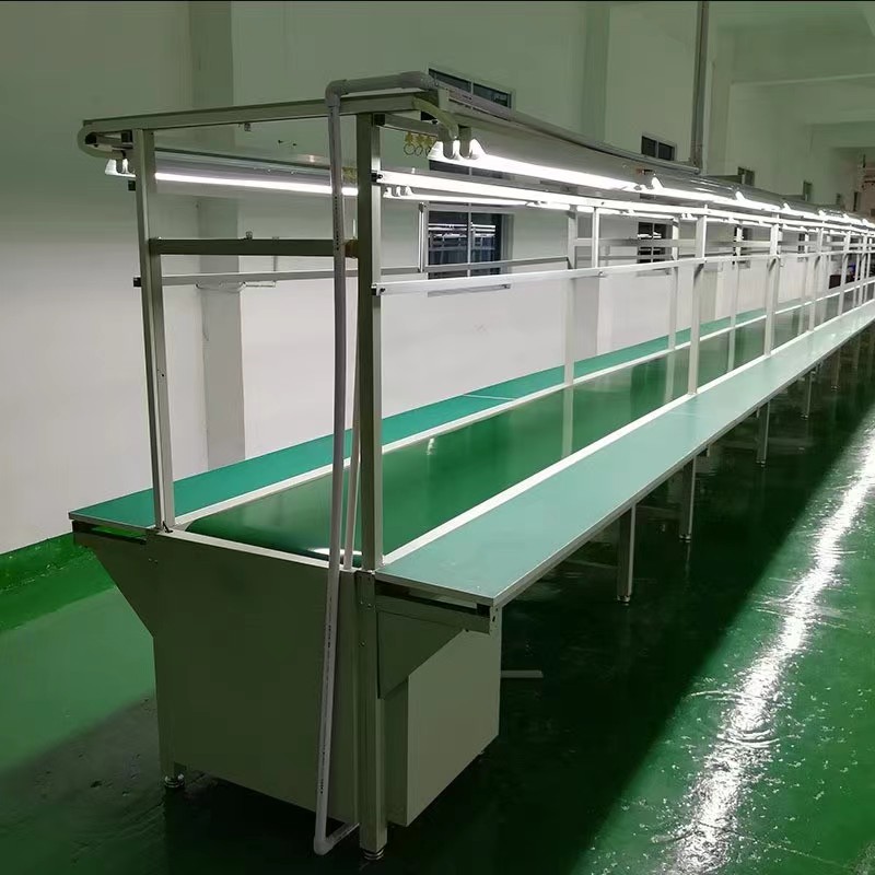 Belt Conveyor Assembly Line Workbenches