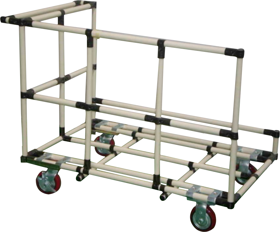 Lean Pipe Material Handling Workstation