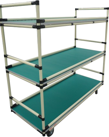 Lean Pipe Rack and Bench System