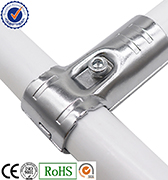 YSC-1 Chromed Metal Joint | Lean Pipe Rack Connector | Yusilean