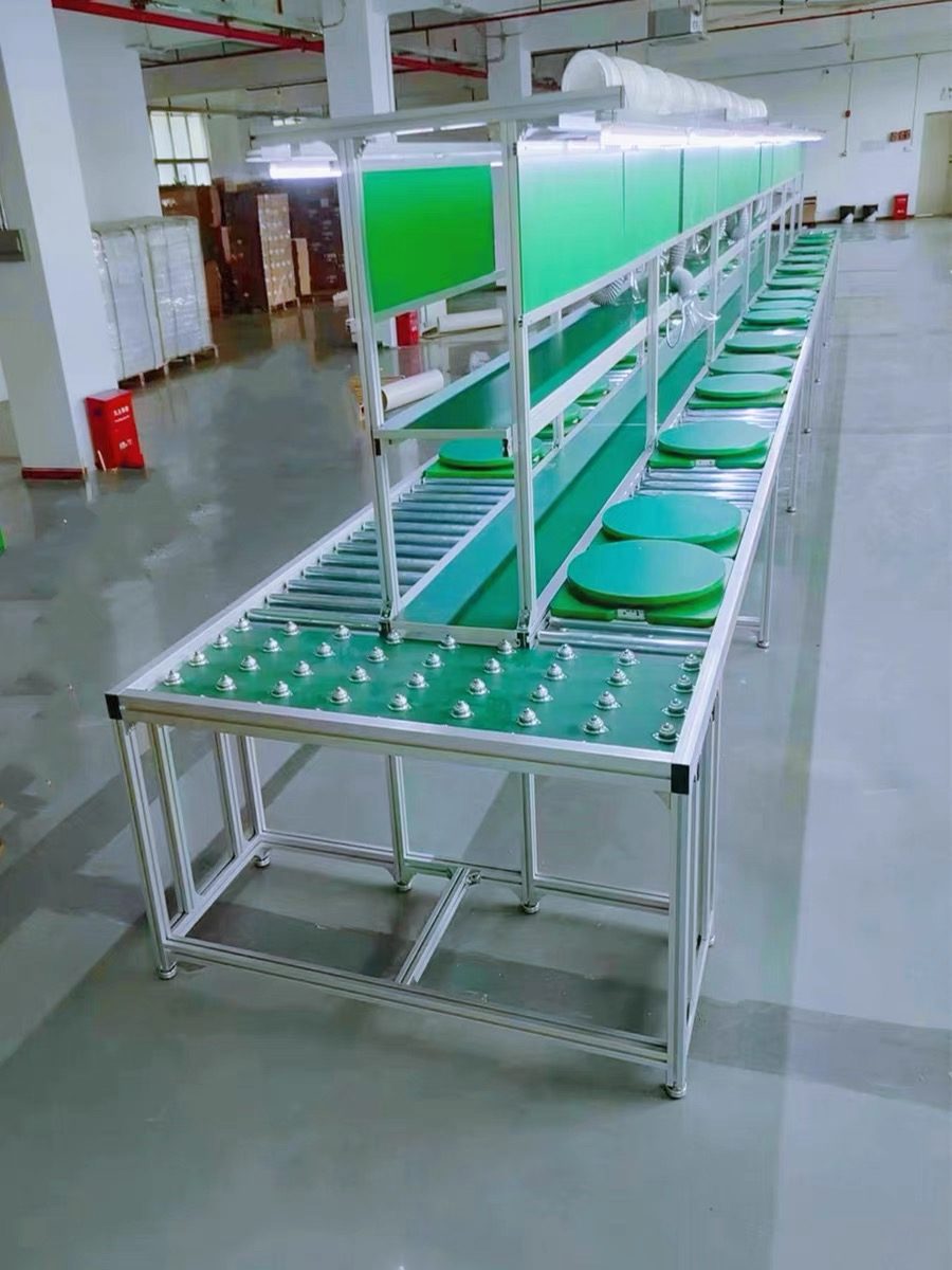 Roller Gravity Assembly Line - Yusilean